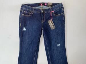 Torrid Denim Stiletto Ankle Zip Destroyed Lightweight 5-Pocket Jeans. Women's 14